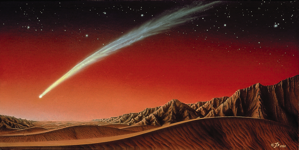 Could Upcoming Comet Flybys Damage Mars Spacecraft?